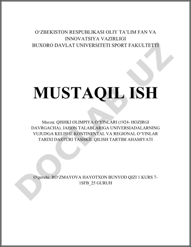 Qishki Olimpiya Oʻyinlari (1924-hozirgi davrgacha) va Universiadalar tarixi