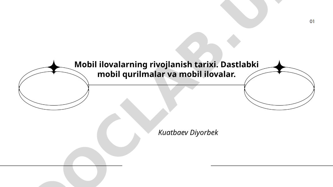 Mobil ilovalarning rivojlanish tarixi va dastlabki mobil qurilmalar