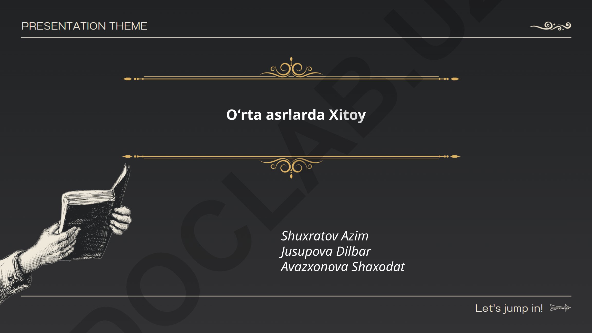 Oʻrta asrlarda Xitoy tarixi: Tang va Song sulolalari