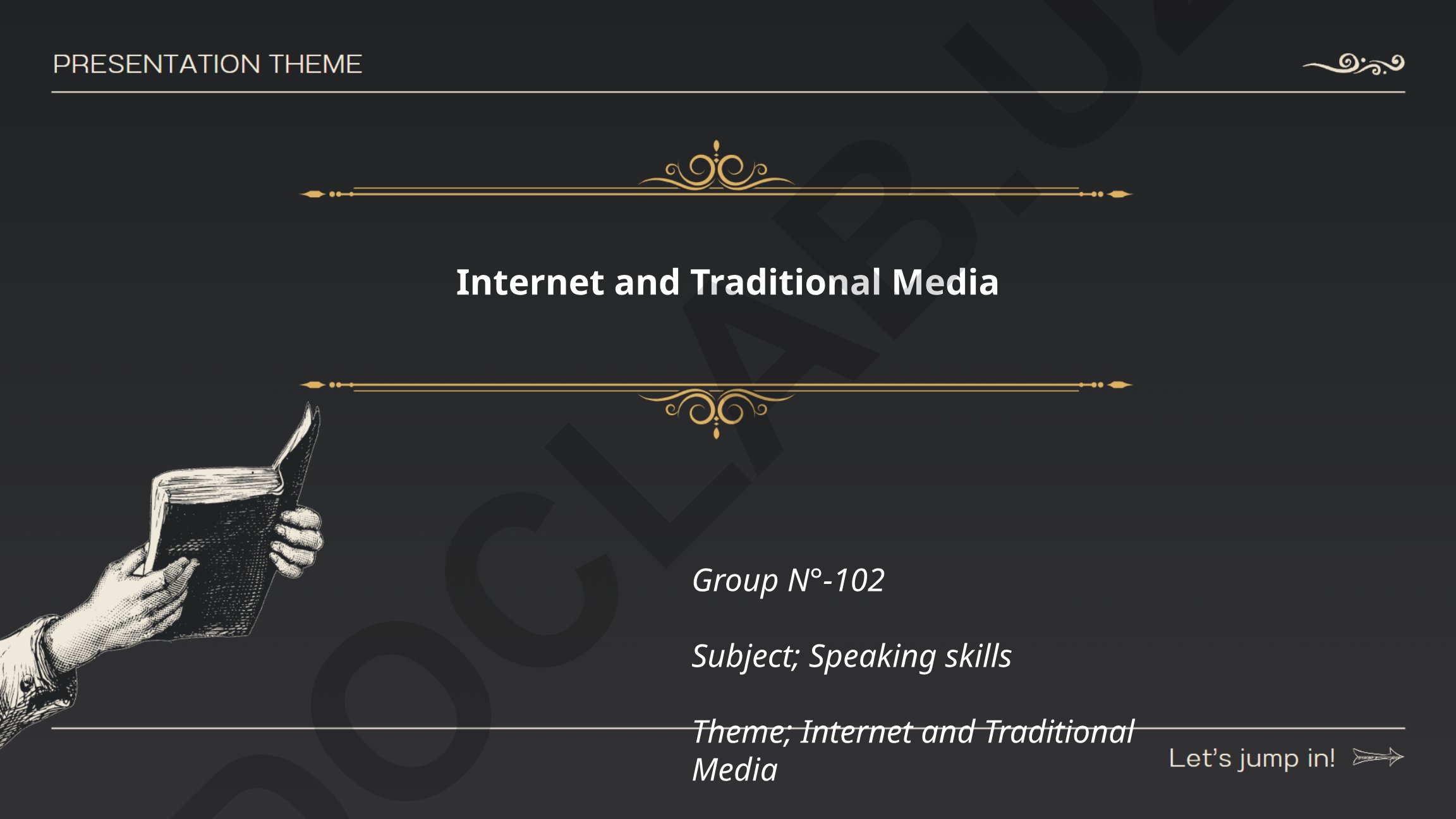Internet and Traditional Media