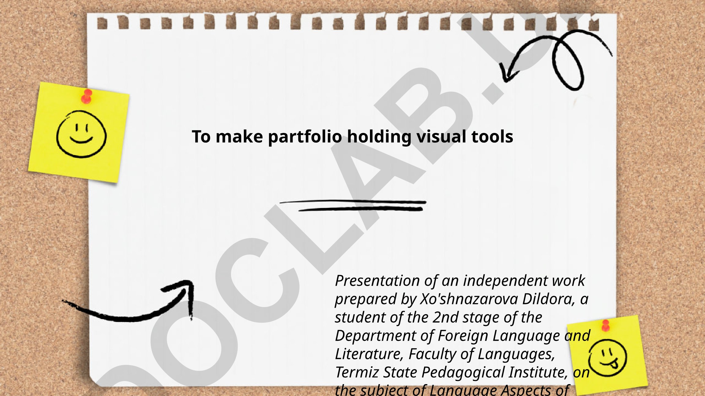 Language Aspects of Teaching Practice