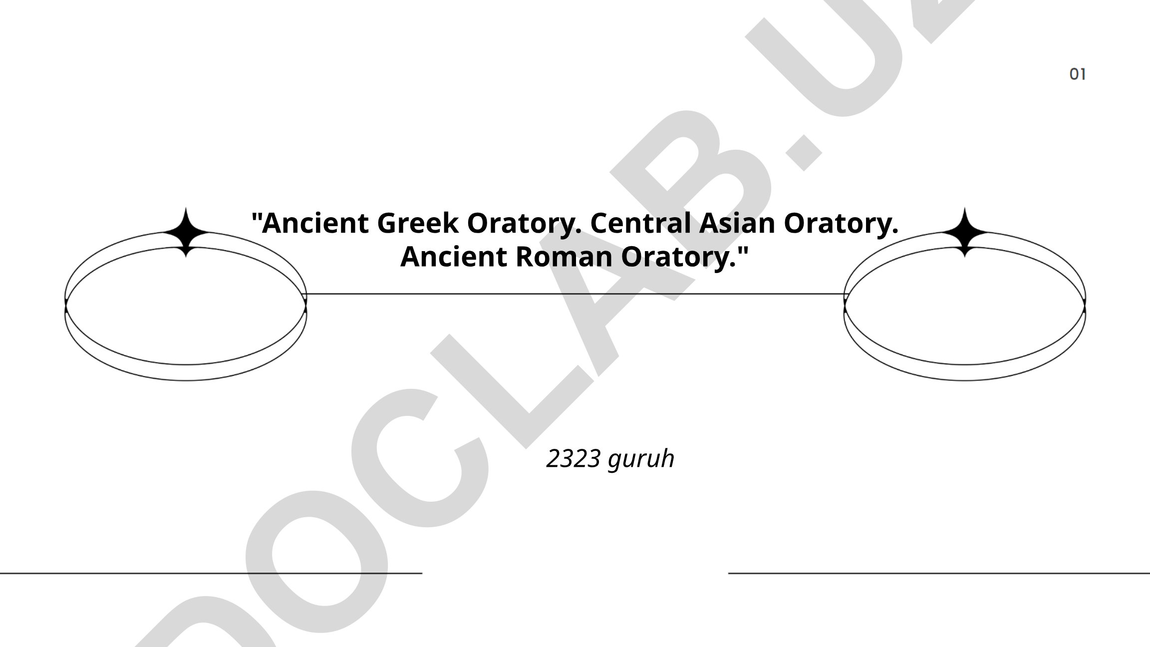 Ancient Greek Oratory Influence on Roman Rhetoric