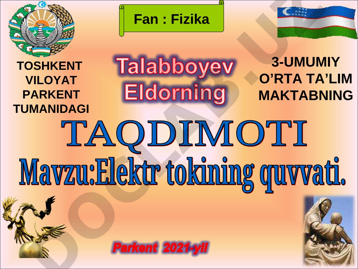 Elektr tokining quvvati