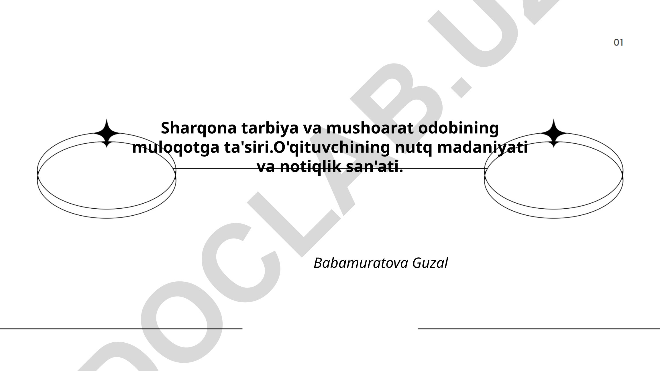 Sharqona tarbiya va mushoarat odobining muloqotga ta'siri