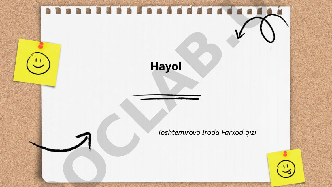 Hayol nima va uning turlari, ijodiy fikrlash bilan bog'liq