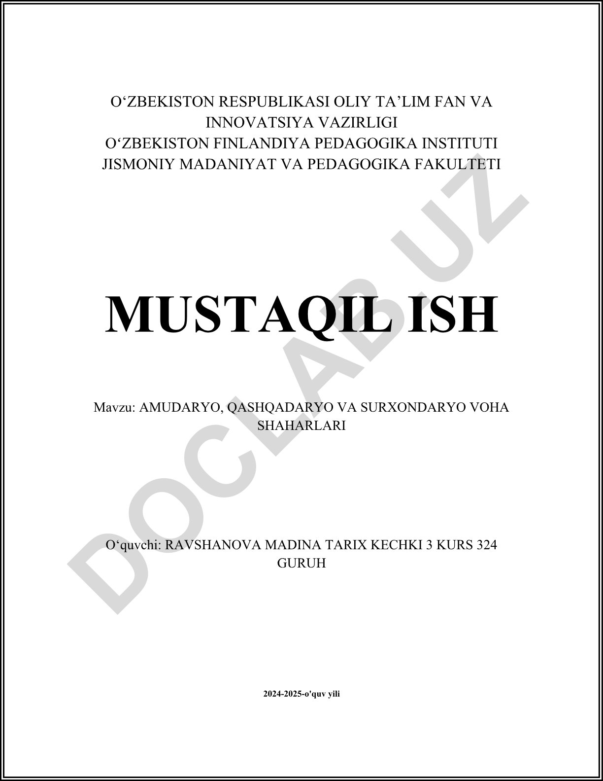 Amudaryo, Qashqadaryo va Surxondaryo voha shaharlari