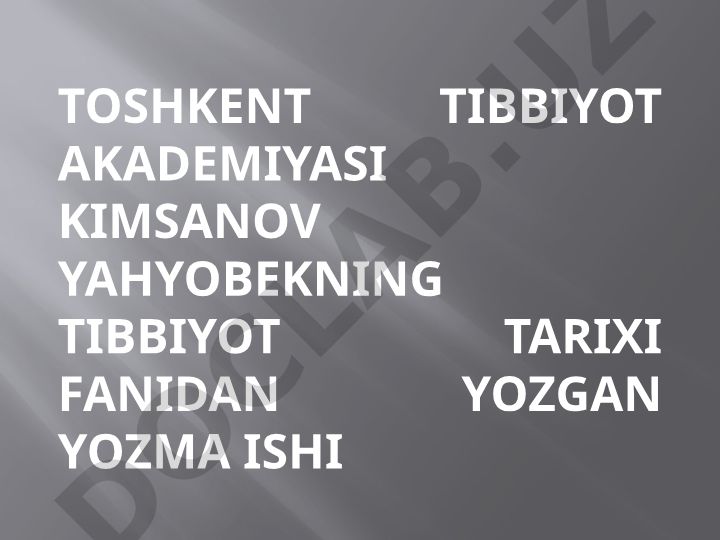 Qadimgi Eron tibbiyoti