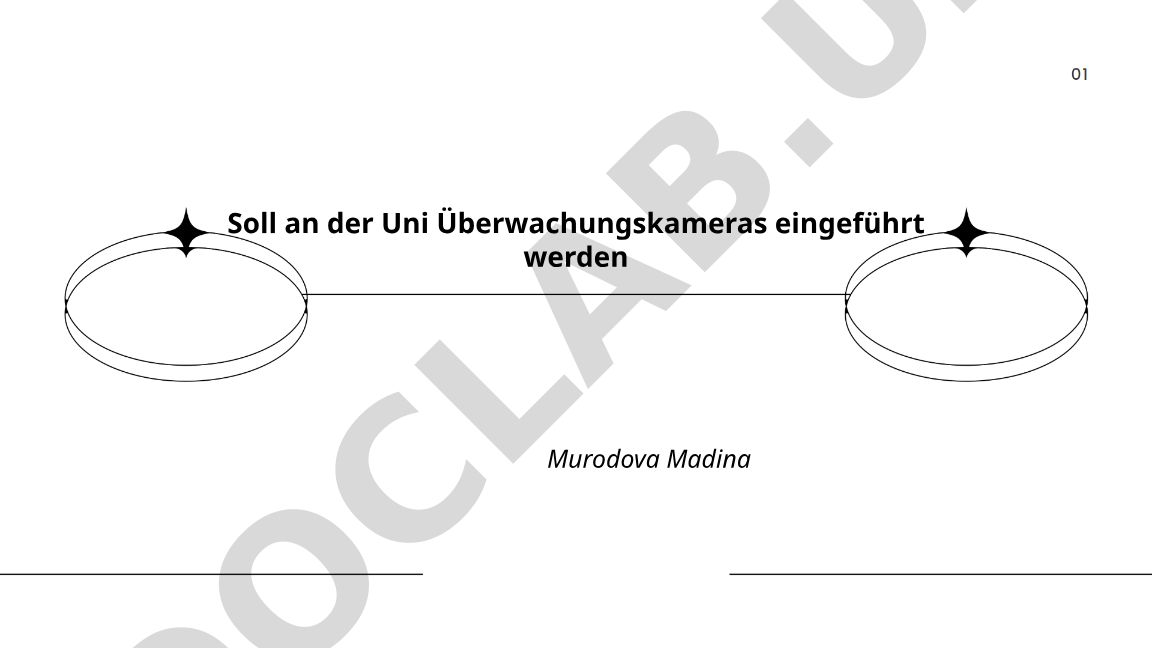 Universitetda video kuzatuv kameralarini joriy etish
