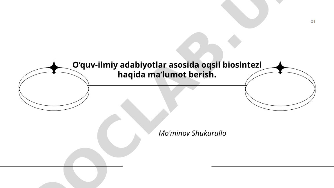 Oqsil biosintezi: umumiy tushuncha va tarixiy rivojlanishi