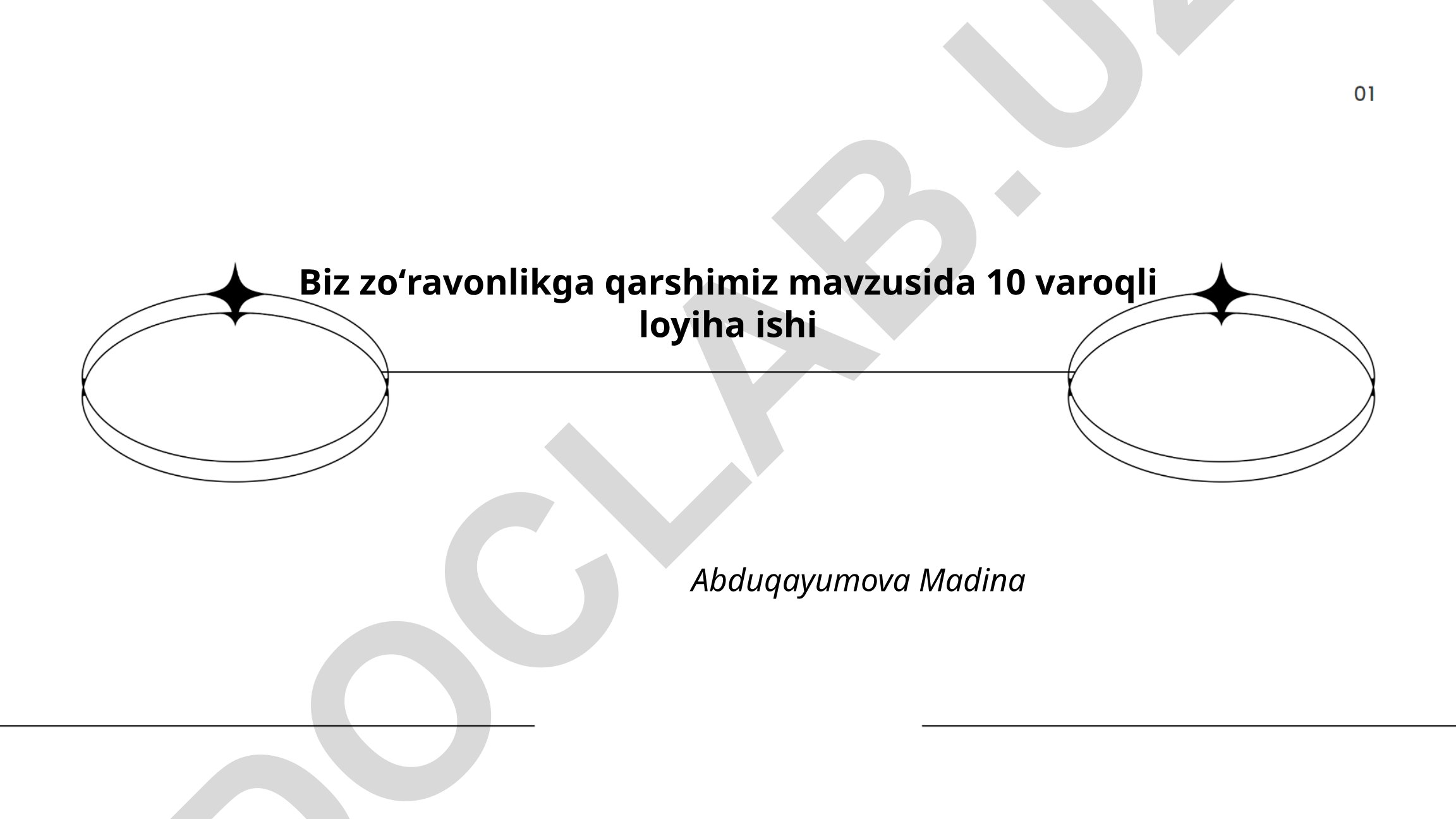 Zoʻravonlikga qarshilik loyihasi
