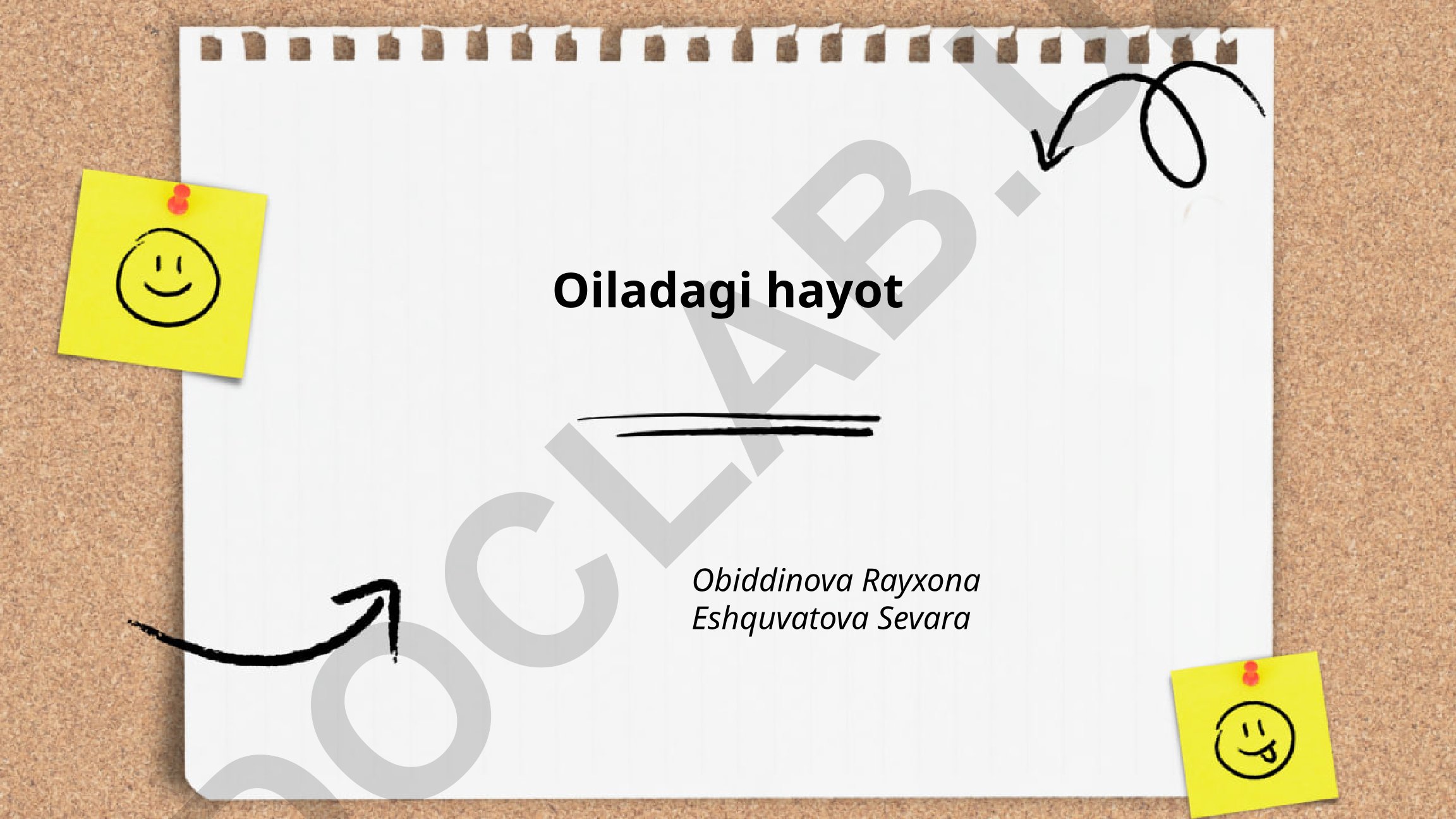 Oilaviy rollar, majburiyatlar va tarbiya usullari