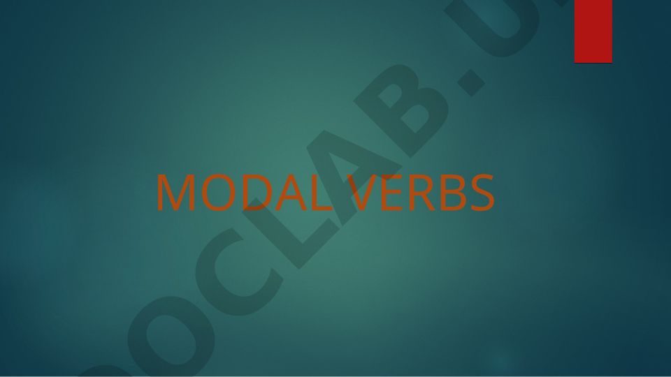 Modal fe'llar: Qobiliyat va majburiyat