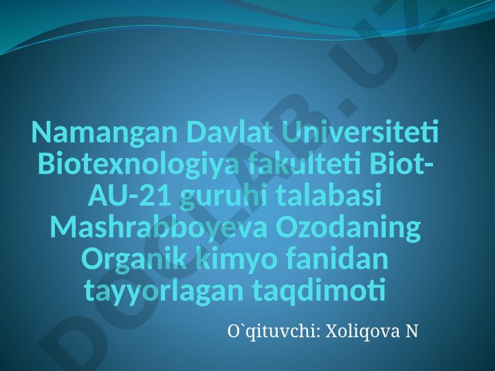 Geterosiklik birikmalar: sinflanishi, turlari va biologik roli