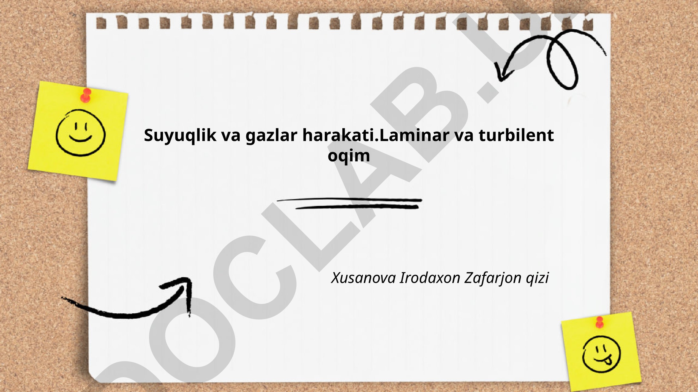 Suyuqlik va gazlar harakati: Laminar va turbulent oqim