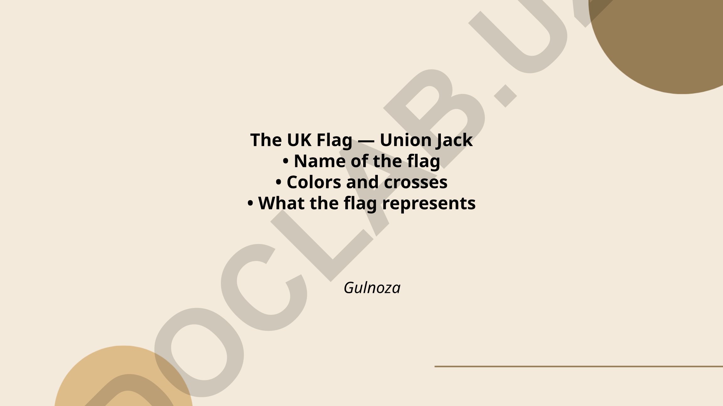 Union Flag (Union Jack) tarixi va nomlanishi