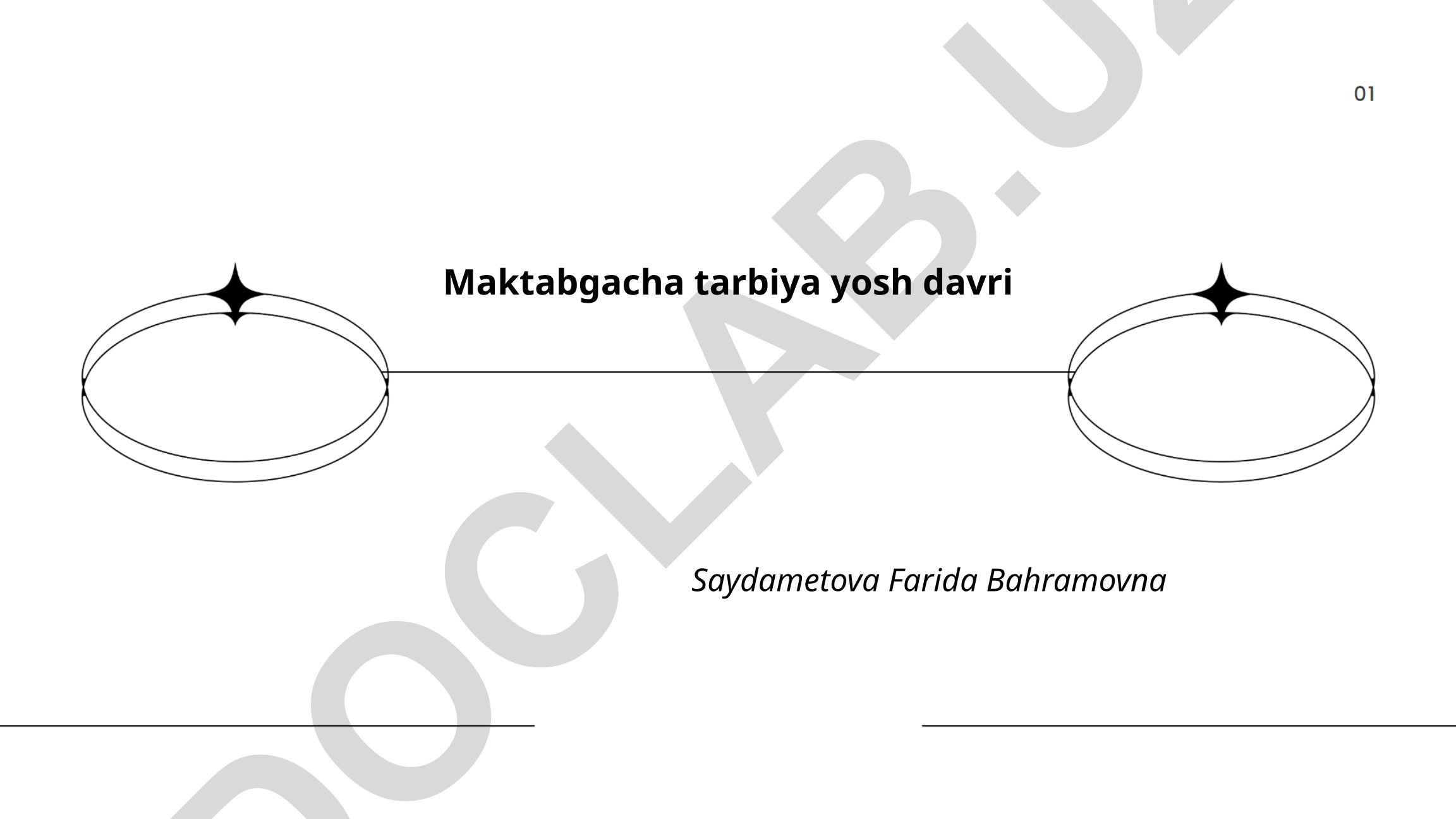 Maktabgacha tarbiya yosh davrining ta'rifi, xususiyatlari va rivojlanish bosqichlari