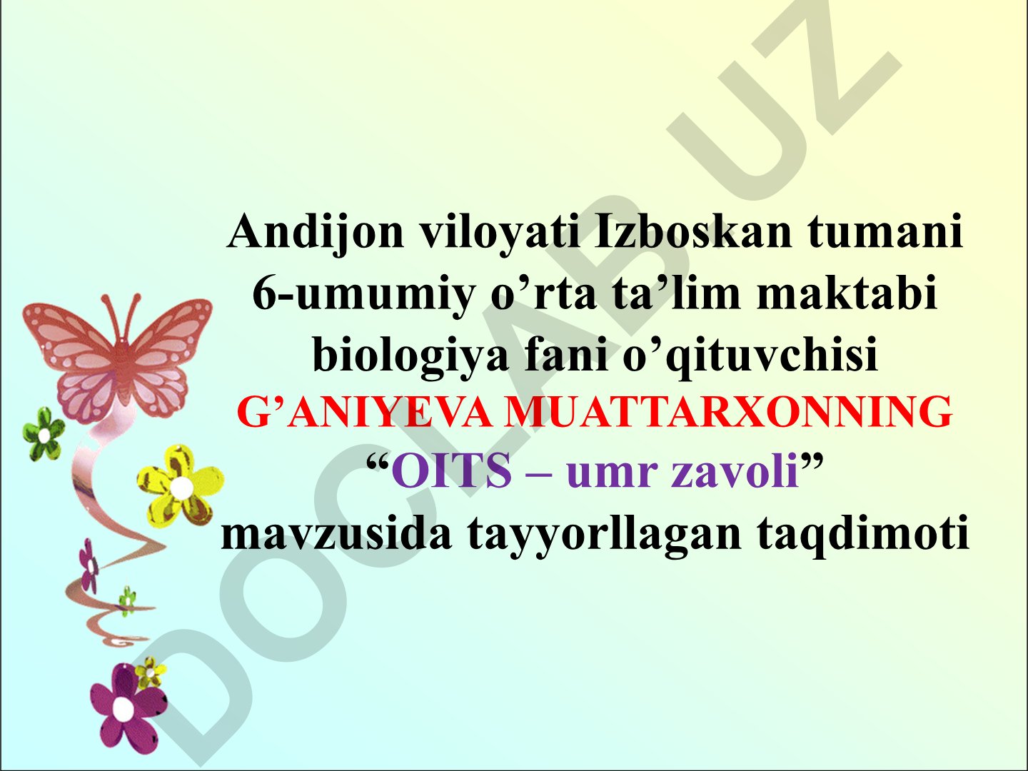 OITS – umr zavoli