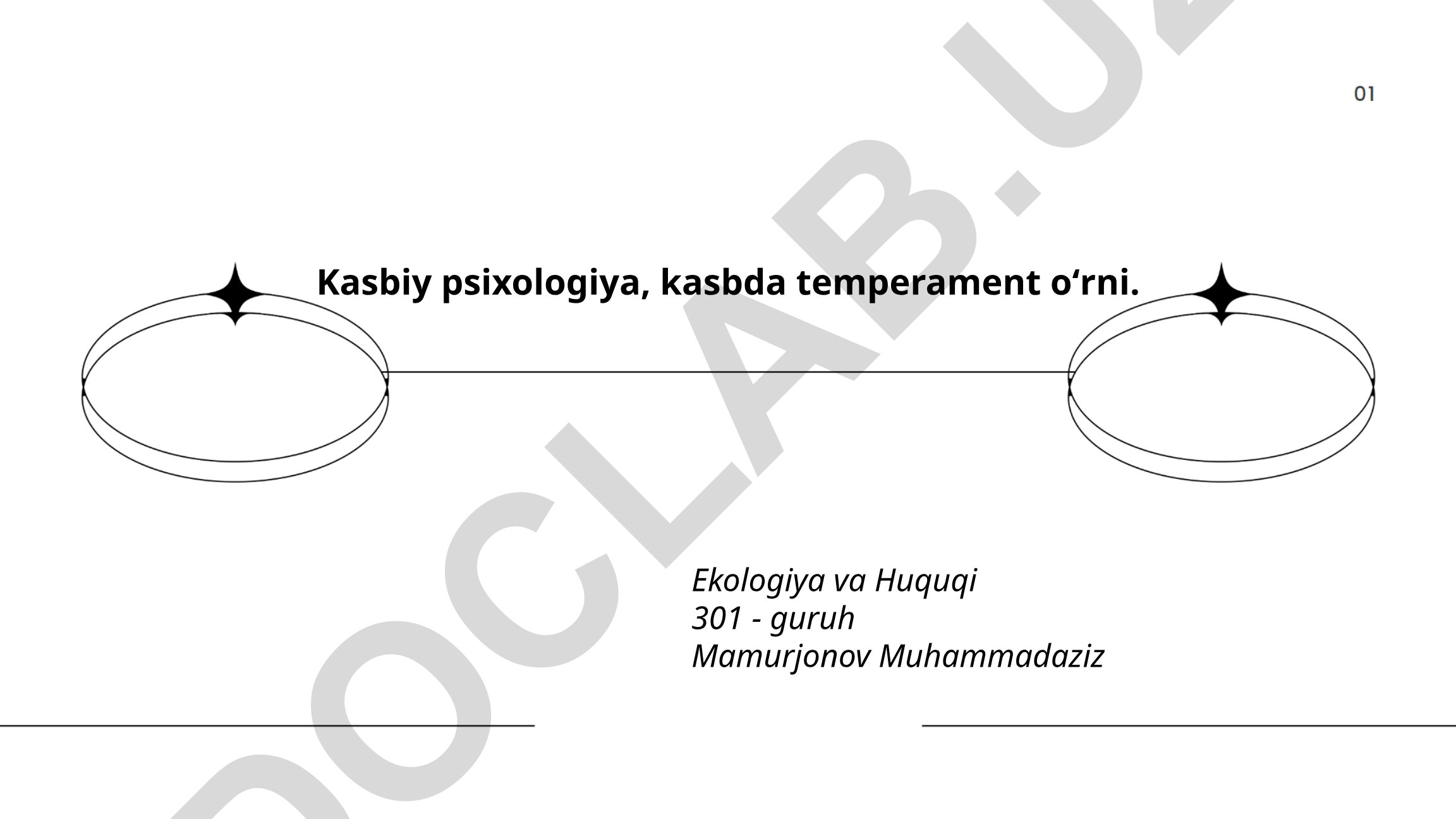Kasbiy psixologiya va kasbda temperament tiplari
