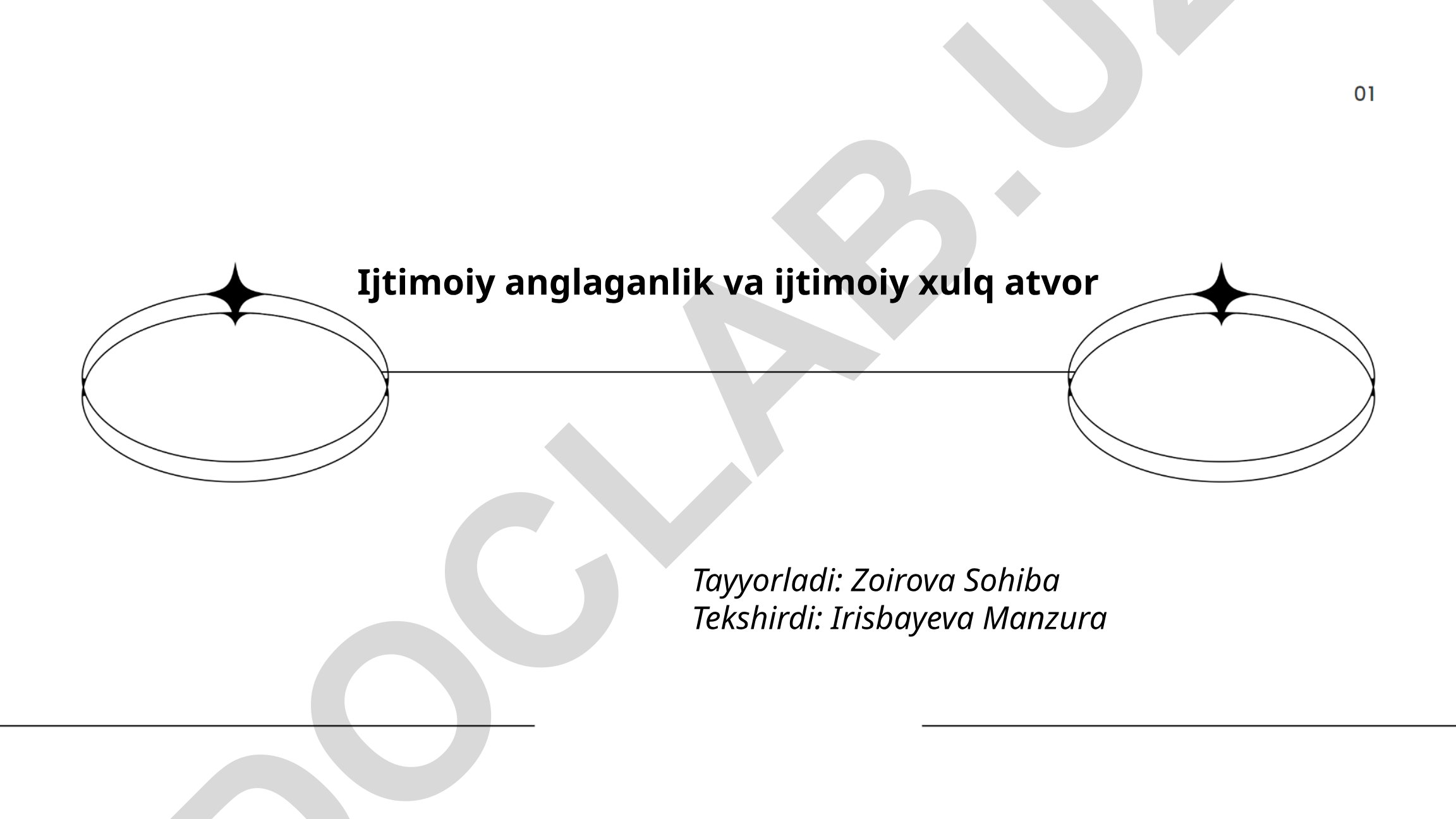 Ijtimoiy anglaganlik va ijtimoiy xulq atvor
