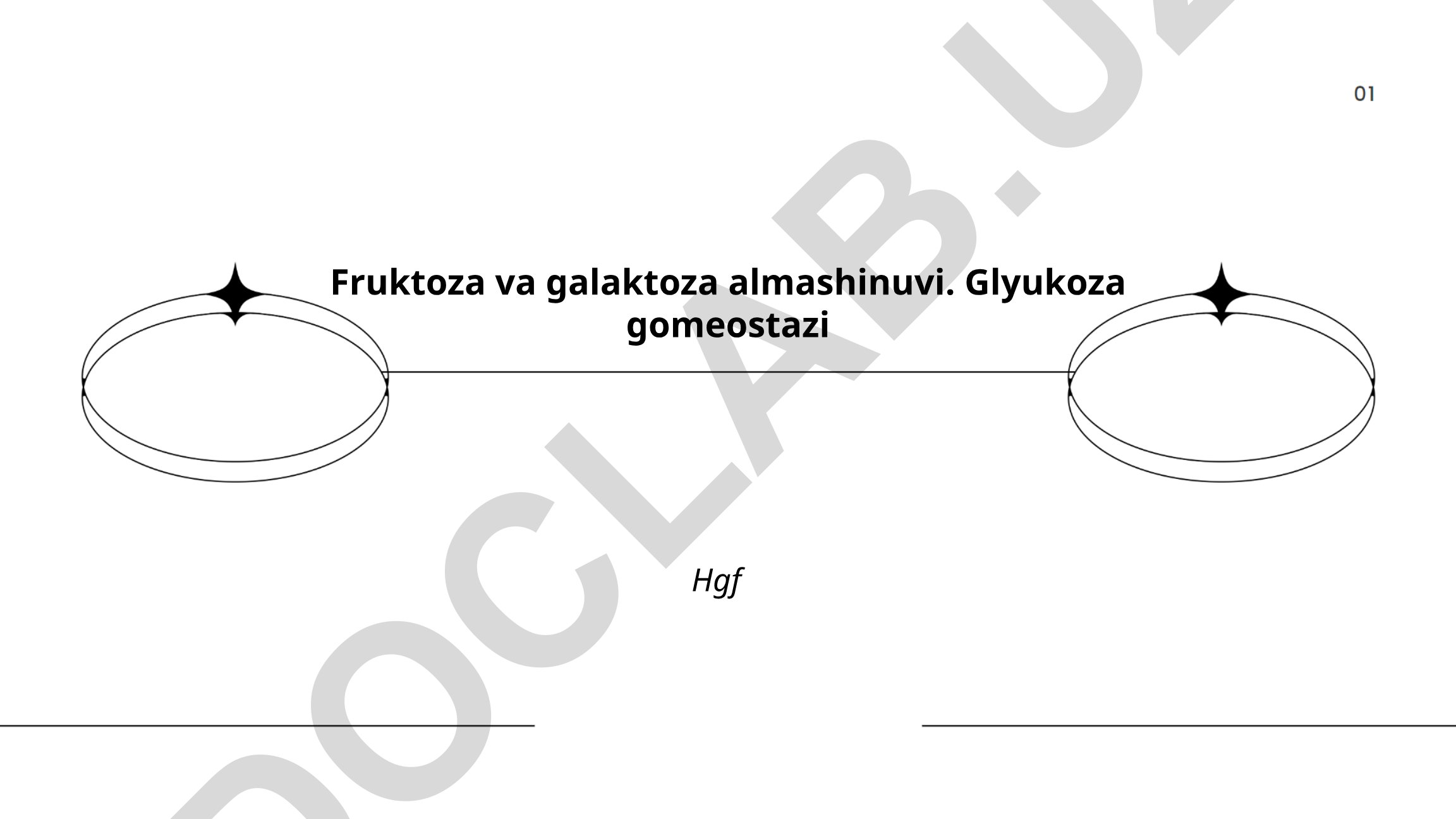 Fruktoza va galaktoza almashinuvi