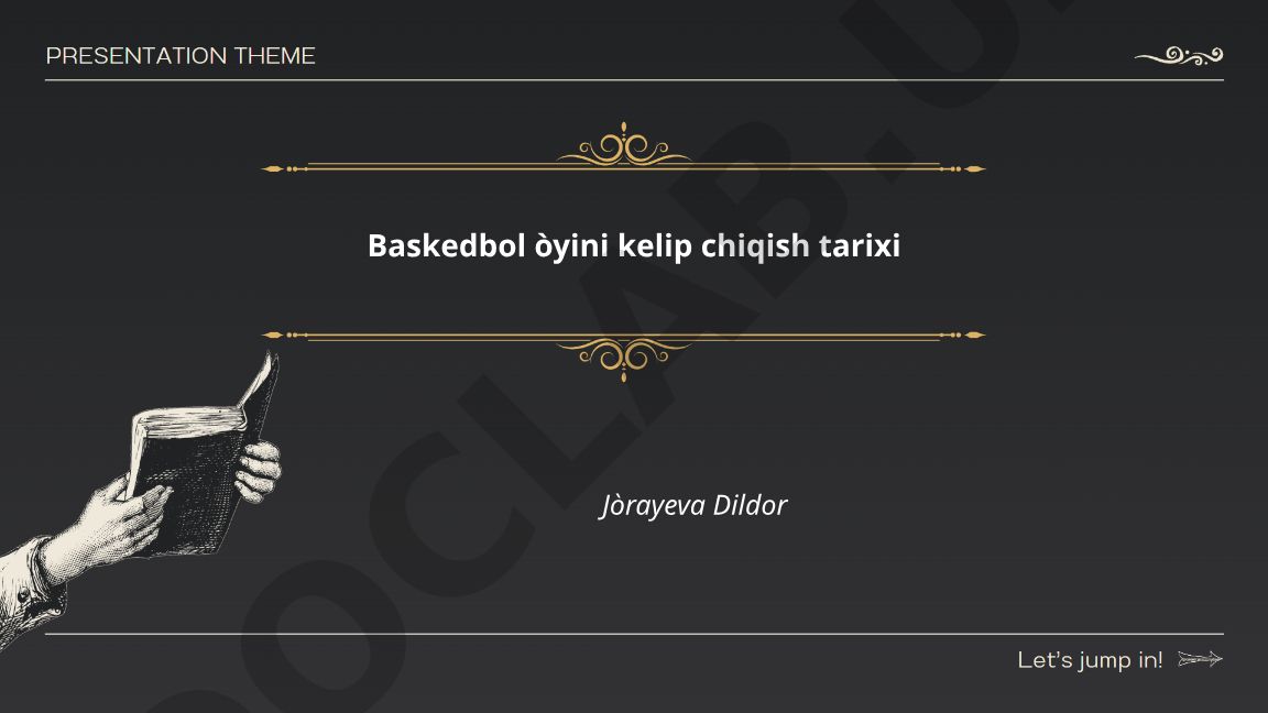 Basketbol o'yinining kelib chiqish tarixi