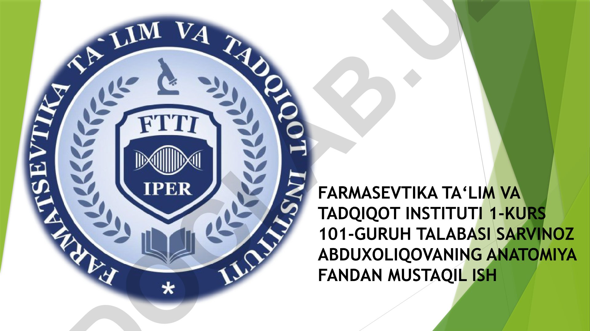 Kallaning jinsiy va shaxsiy tafovutlari