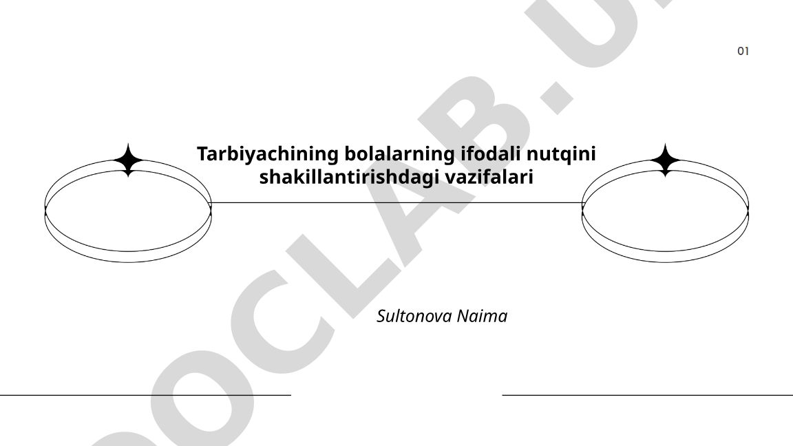 Tarbiyachining bolalarning ifodali nutqini shakillantirishdagi vazifalari