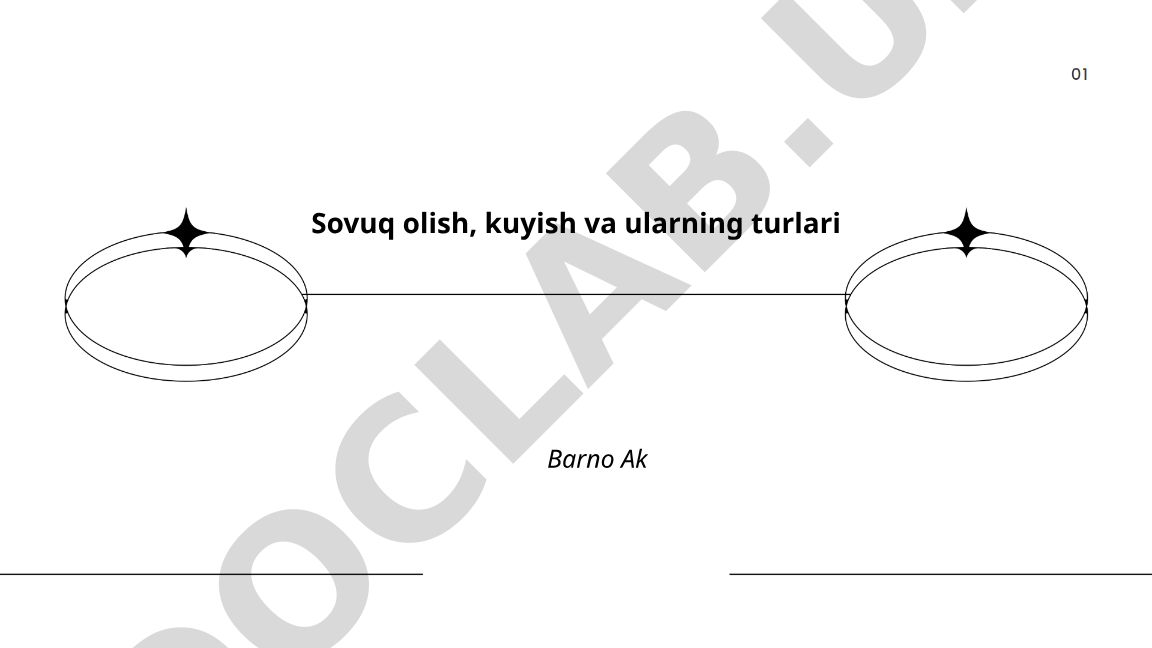 Sovuq olish, kuyish va ularning turlari