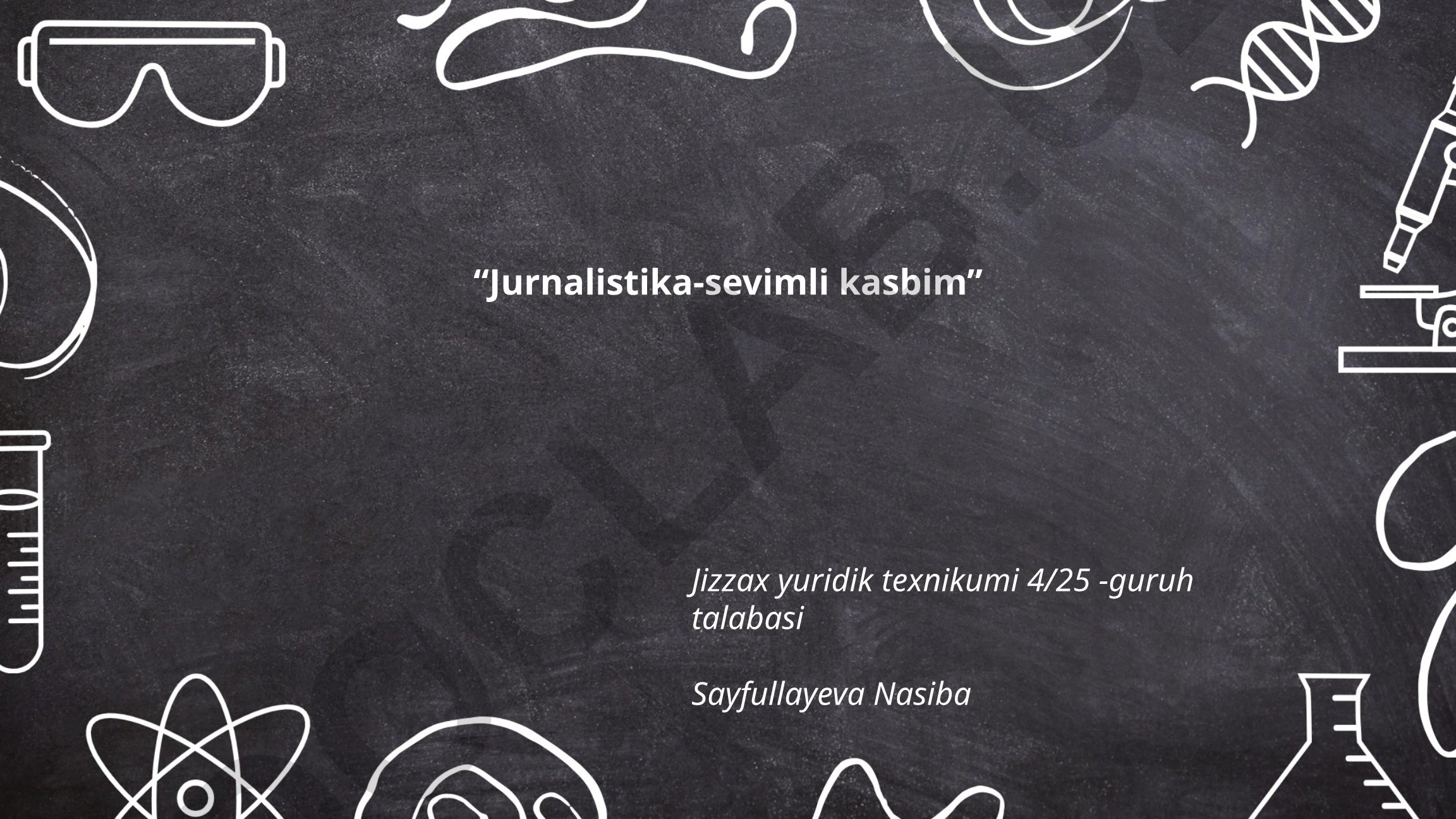 Jurnalistika nima va uning ahamiyati
