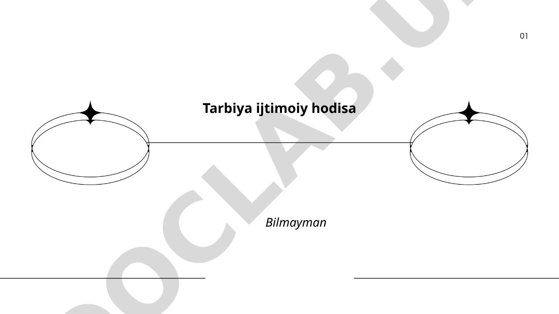 Tarbiya ijtimoiy hodisa sifatida: nazariy asoslar va institutlar