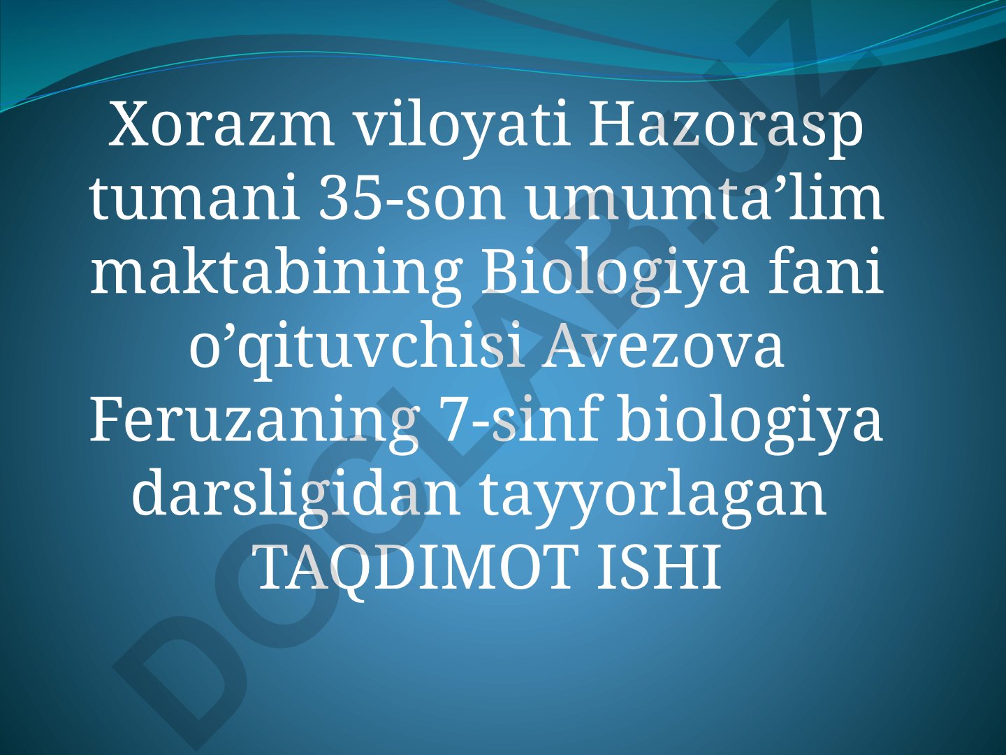 Hayvonlar olamining qiziqarli faktlari