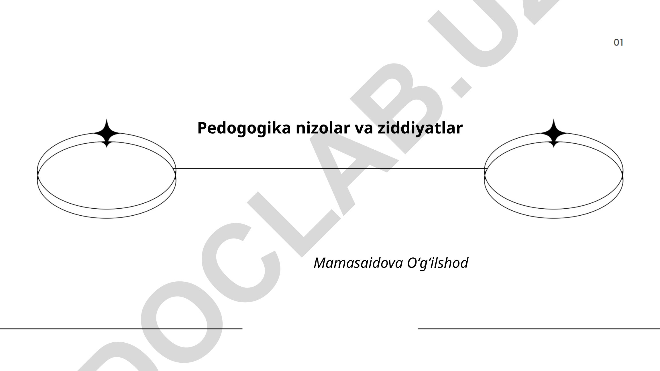 Pedogogika nizolar va ziddiyatlar