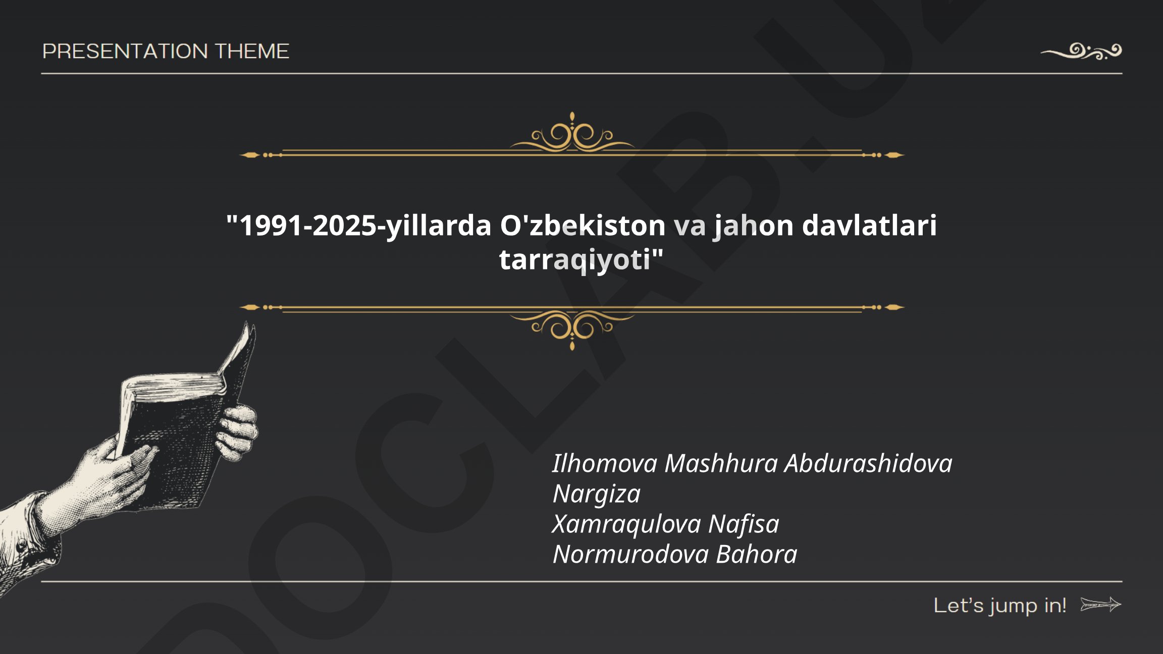 1991-2025-yillarda O'zbekiston va jahon davlatlari tarraqiyoti