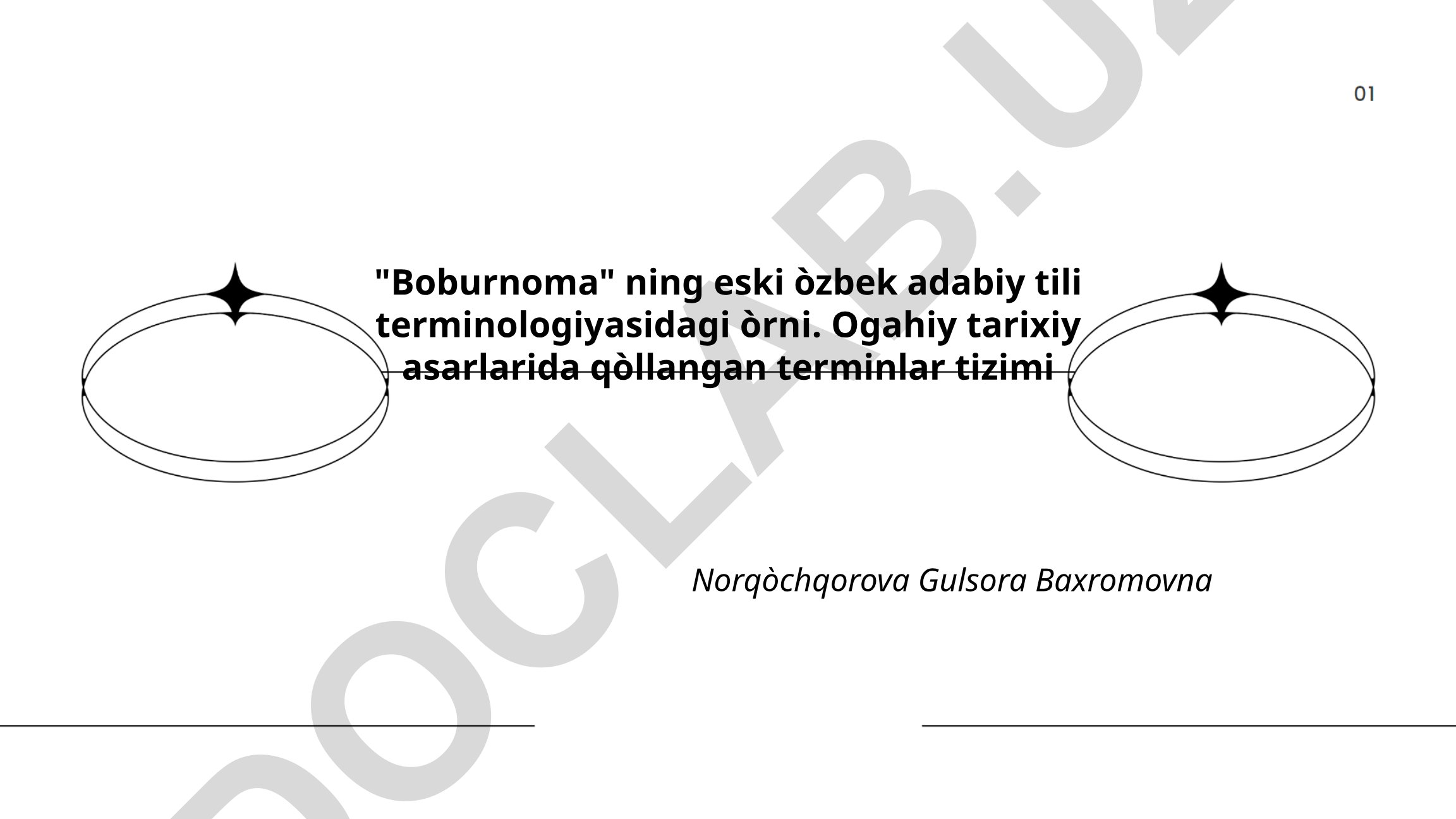 Boburnoma eski o'zbek adabiy tili terminologiyasidagi o'rni