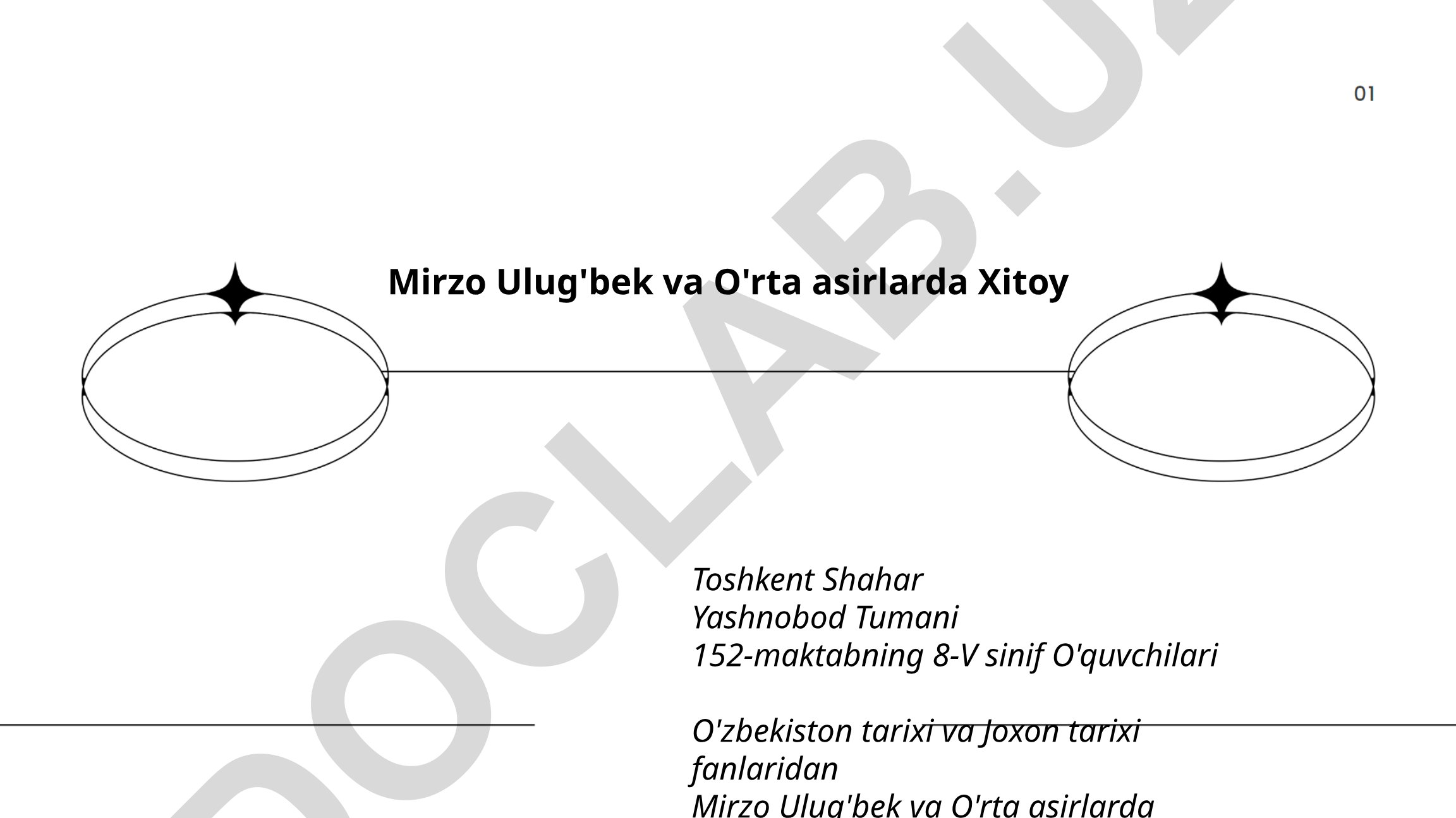 Mirzo Ulug'bek va O'rta asirlarda Xitoy astronomik an'analari