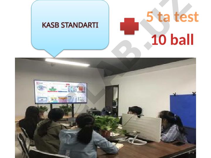 Kasb standarti: umumlashtirilgan mehnat vazifalari va o'quv jarayonini rejalashtirish