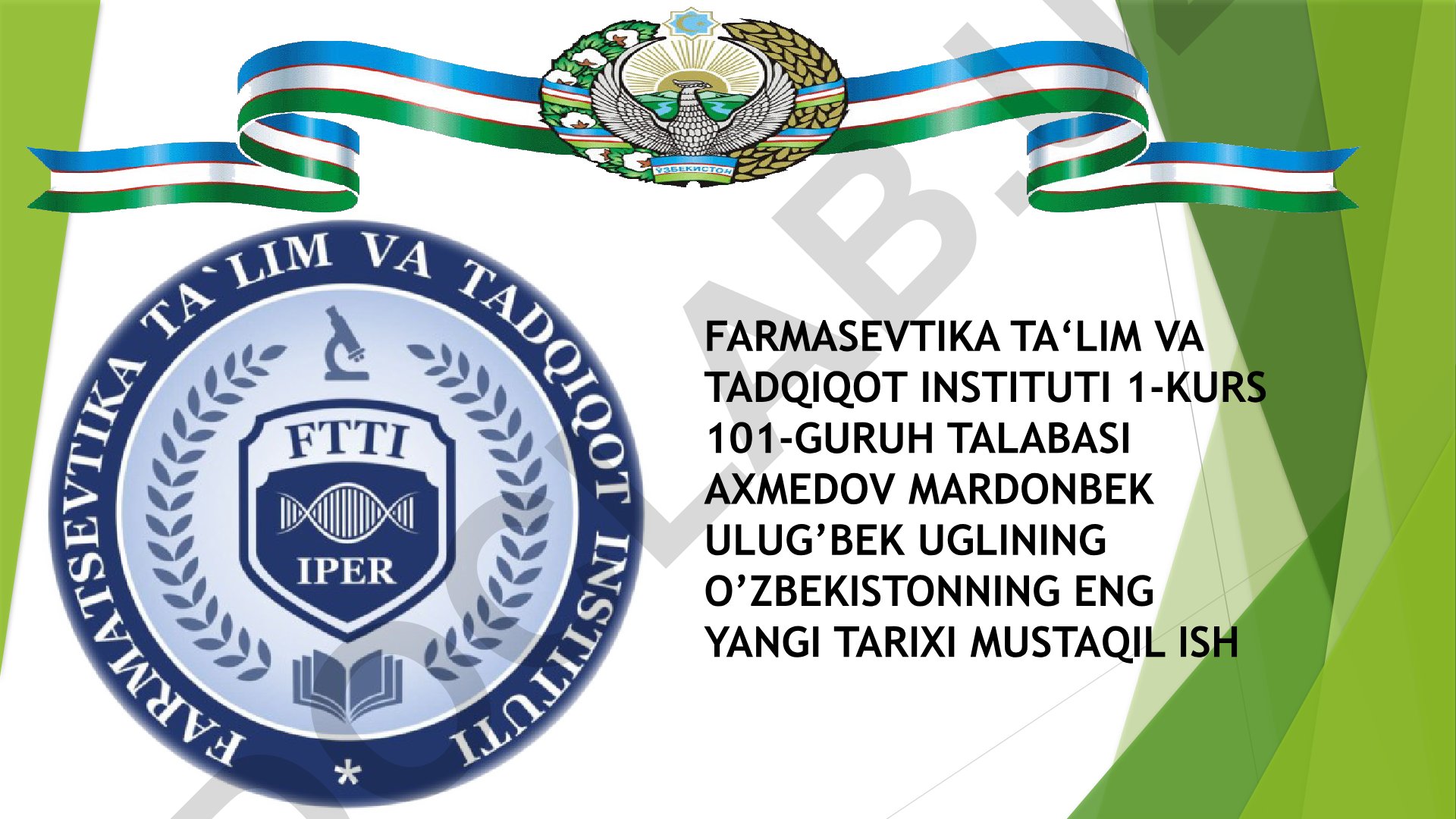 O‘zbekiston respublikasi mudofaa qobiliyati