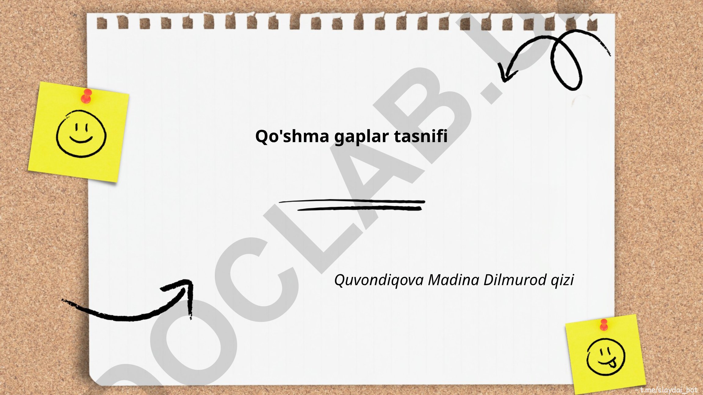Qo'shma gaplar tasnifi va turlari