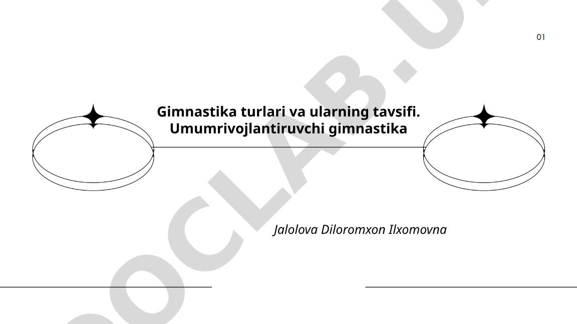 Gimnastika turlari va ularning tavsifi