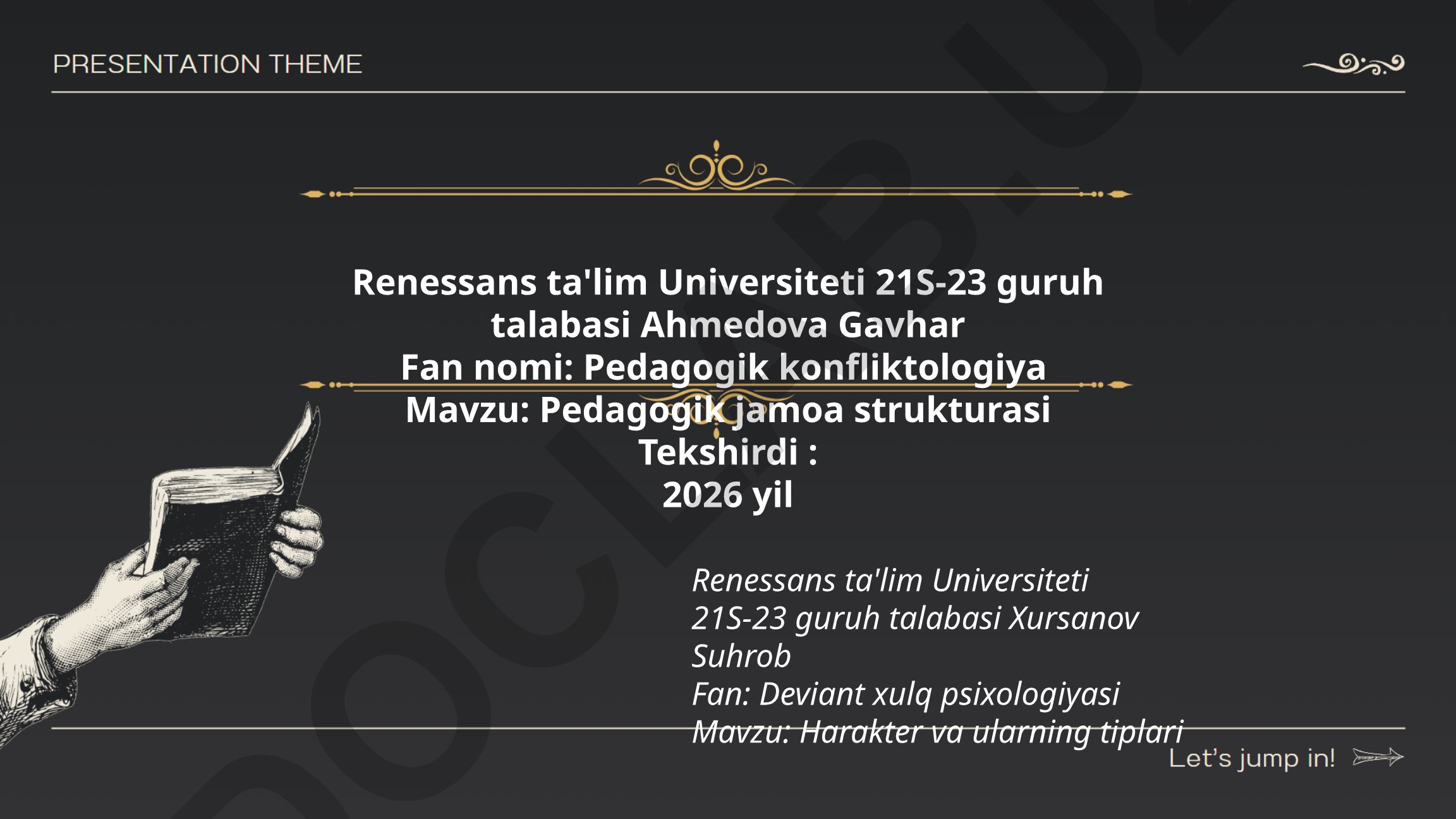 Pedagogik jamoa strukturasi