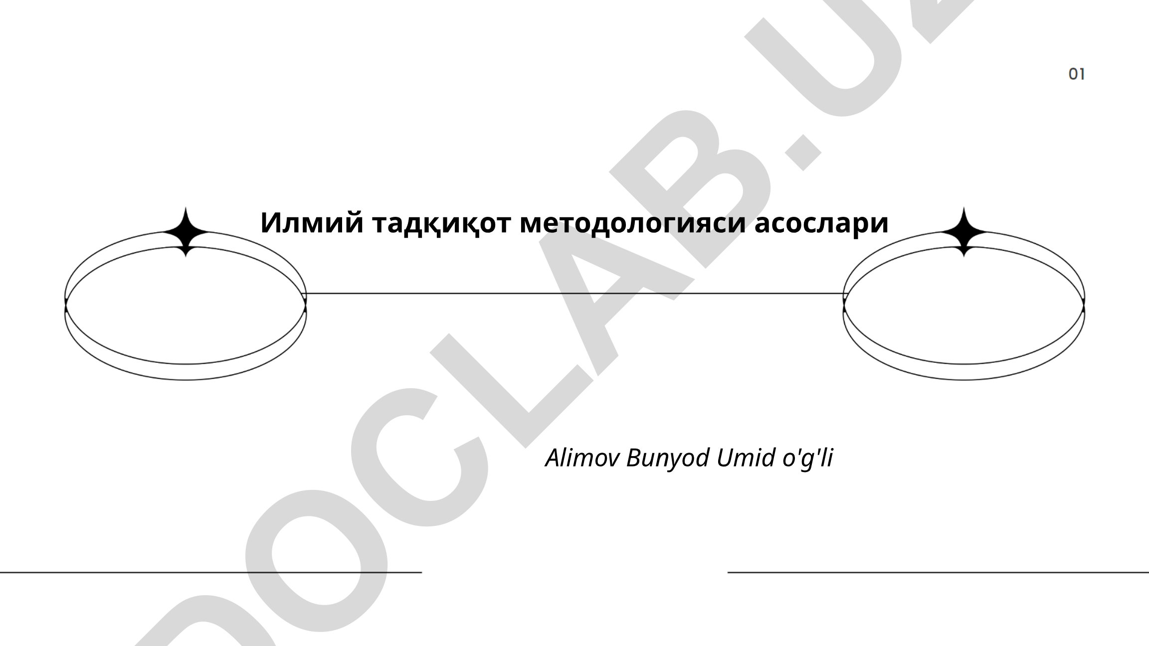Илмий тадқиқот методологияси асослари
