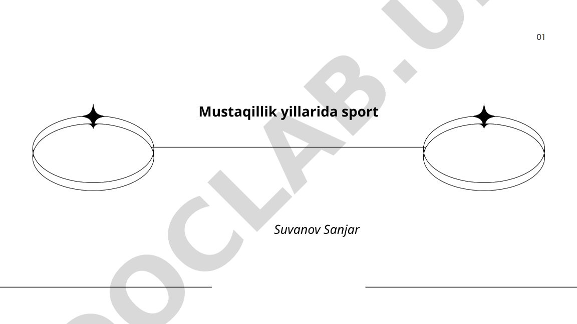 Mustaqillik yillarida O'zbekiston sport siyosati va rivojlanishi