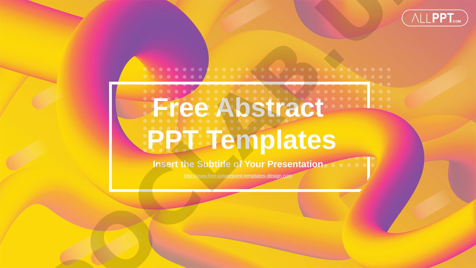 Abstract PowerPoint Template Design