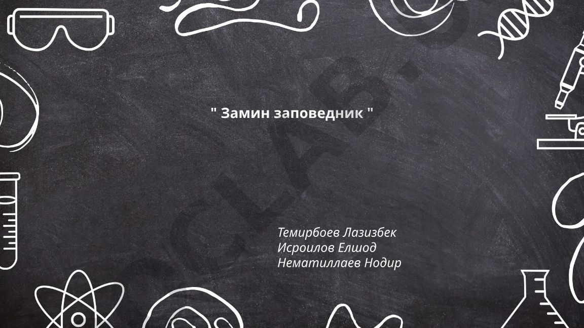 Замин заповедник: история создания, география и ландшафты