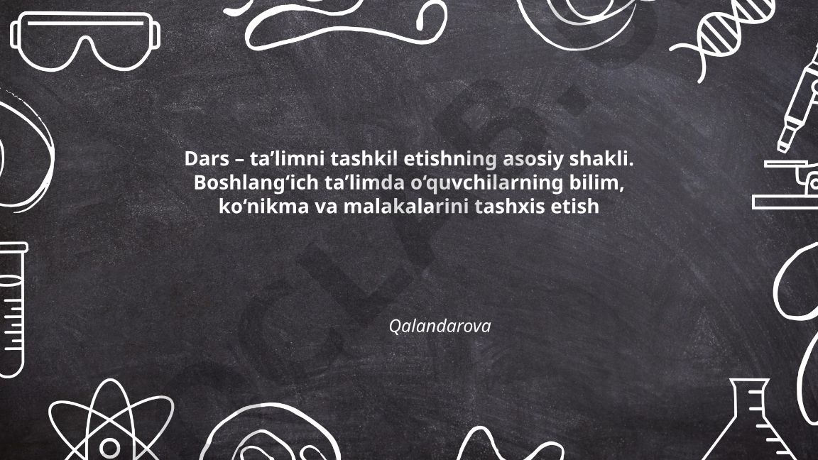 Boshlang'ich ta'limda o'quvchilarni tashxis qilish metodlari