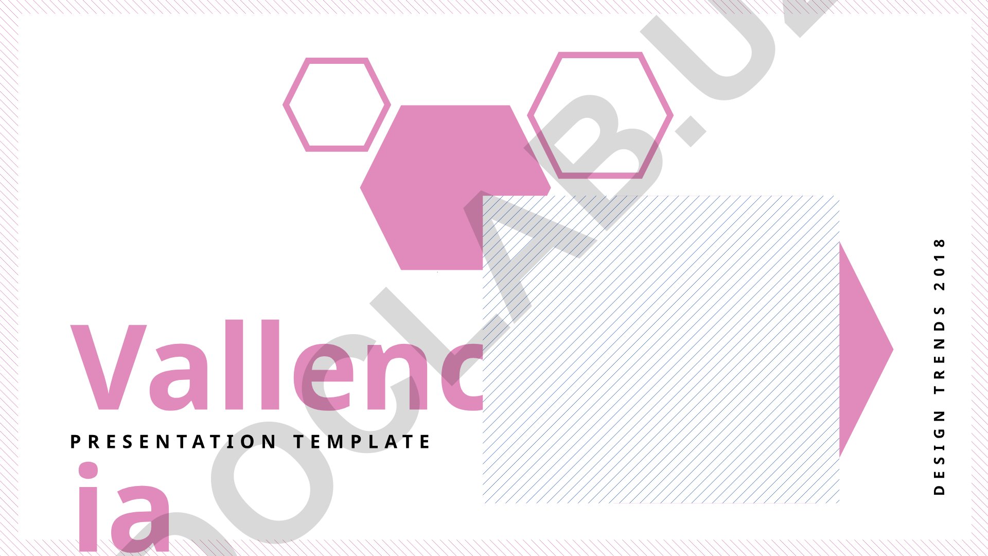 Valencia Presentation Template Design Trends 2018