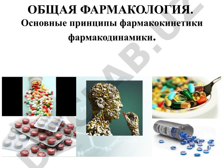 Общая фармакология: основные принципы фармакокинетики и фармакодинамики