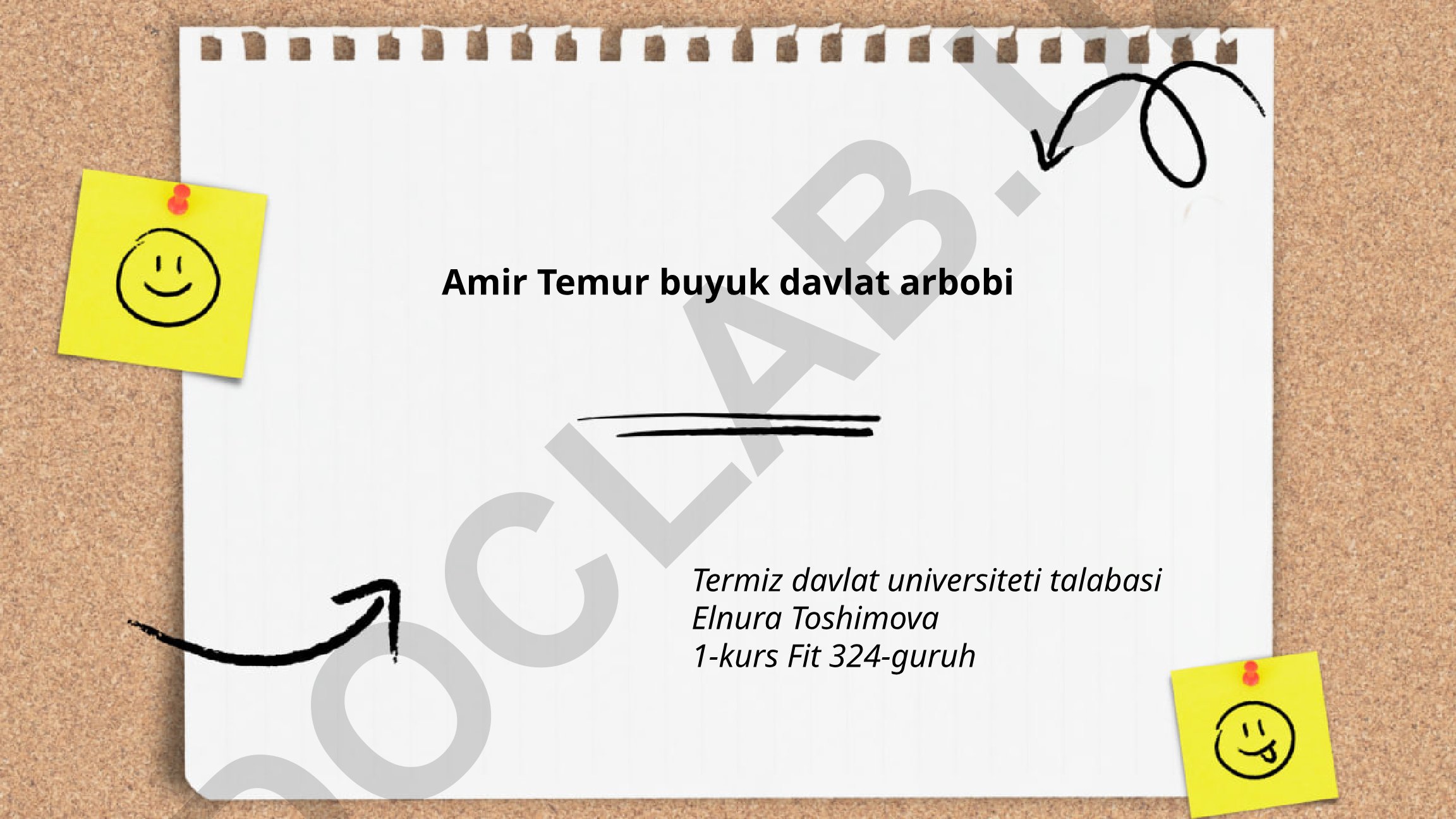 Amir Temurning hayoti, harbiy yurishlari va davlat boshqaruvi