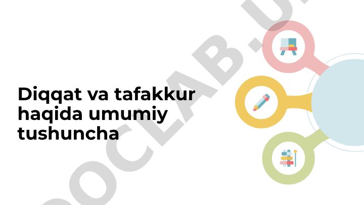 Diqqat va tafakkur haqida umumiy tushuncha