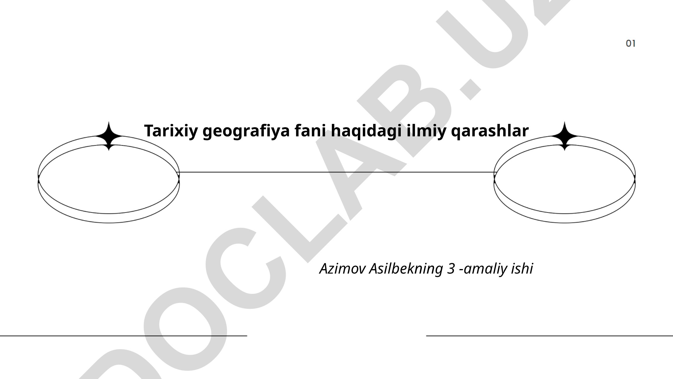 Tarixiy geografiya fani haqidagi ilmiy qarashlar